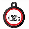 Allergies Medical Dog ID Tag